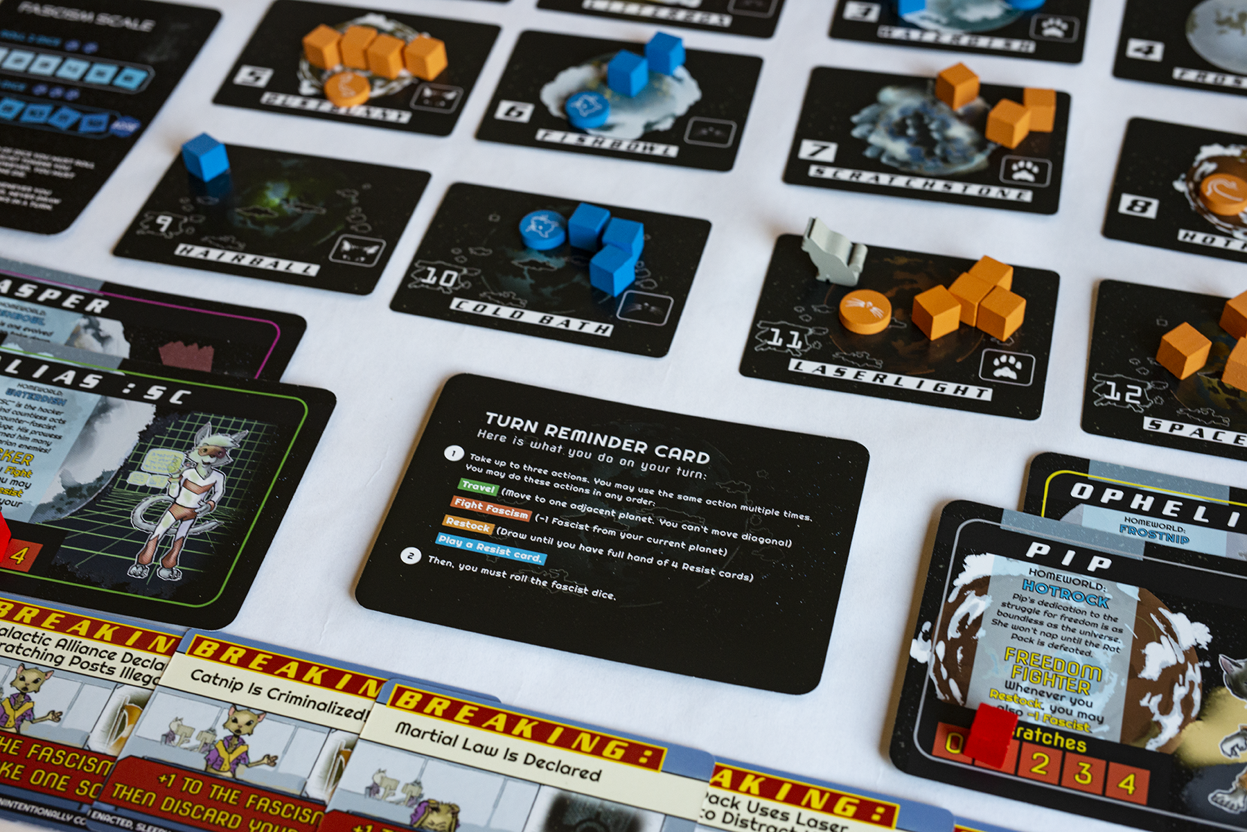 Space Cats Fight Fascism: The Board Game