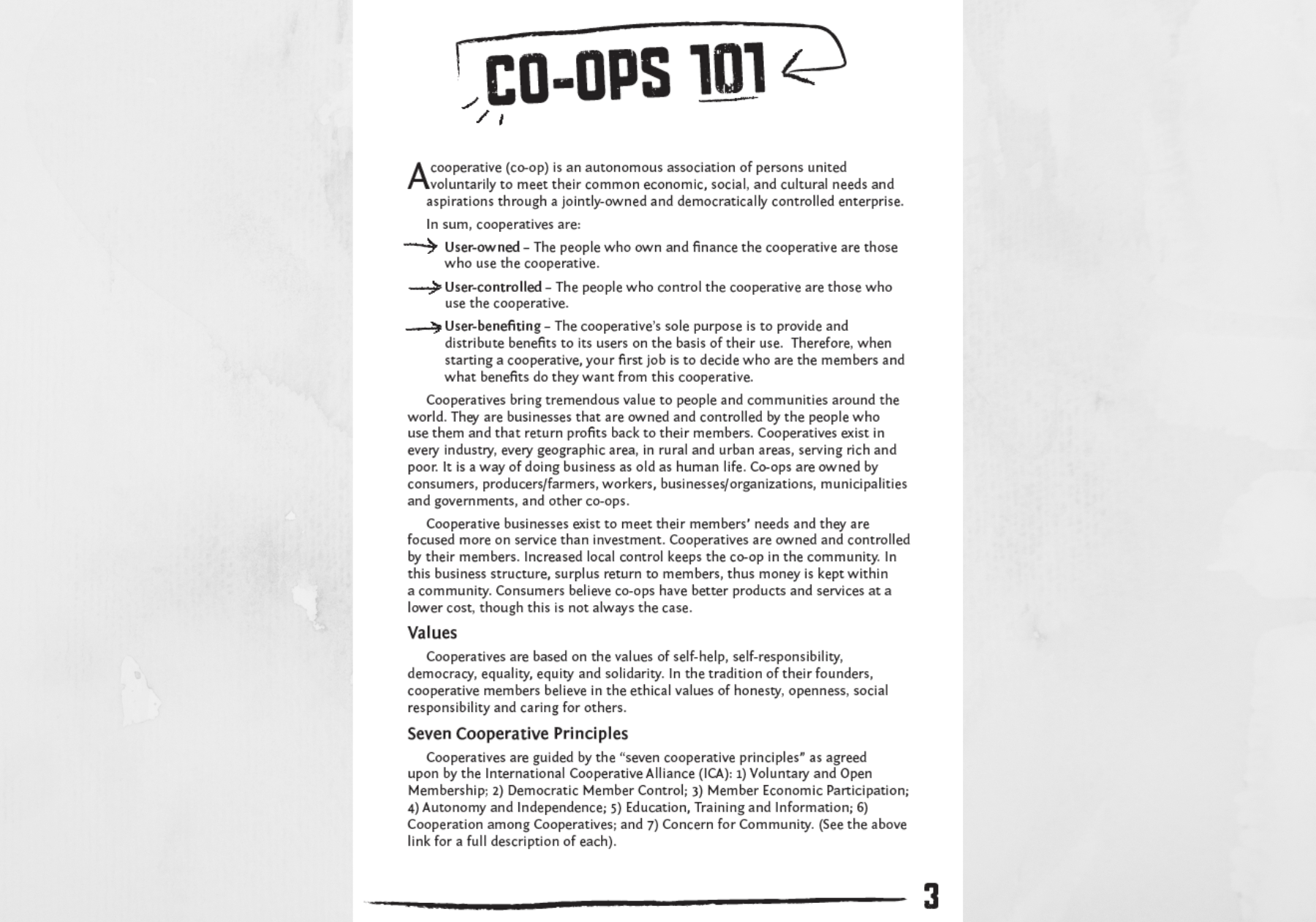 Co-opoly Education Kit