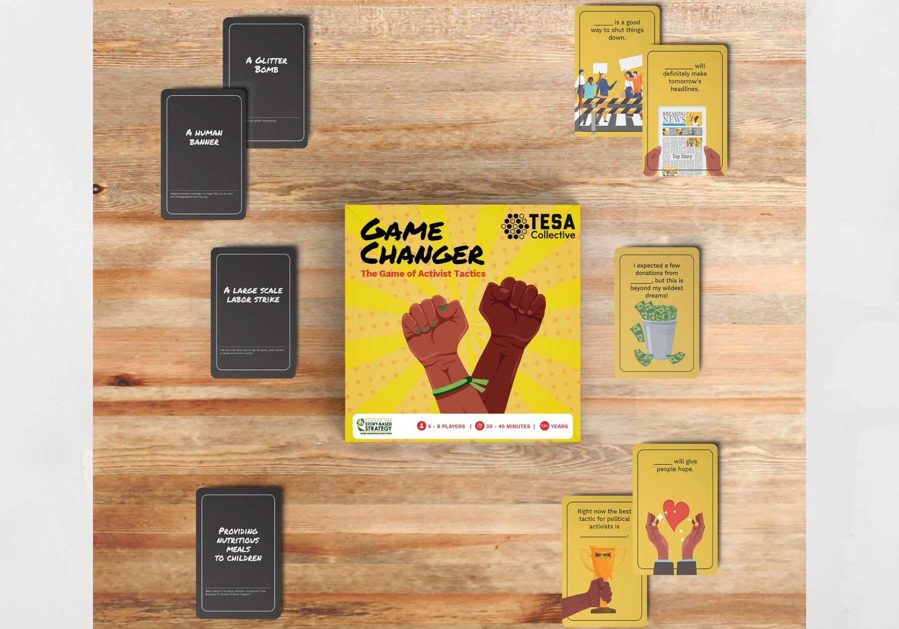 Game Changer: The Game of Activist Tactics