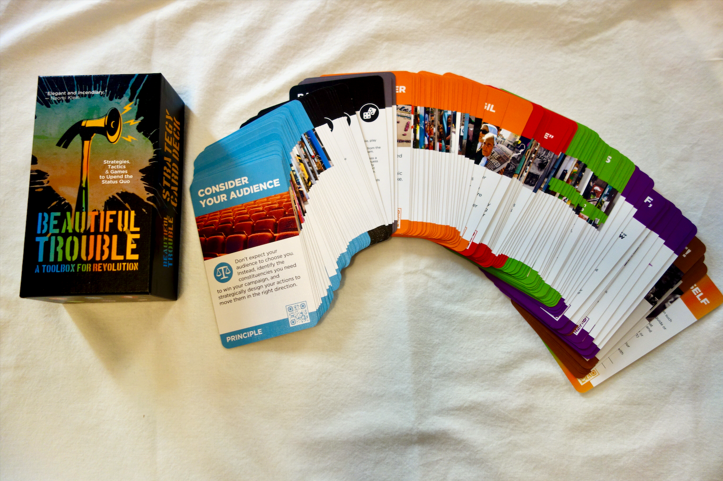 Beautiful Trouble: A Strategy Card Deck