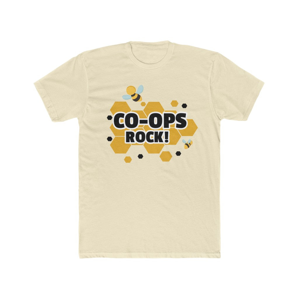 Co-ops Rock! Honey Bee T-Shirt