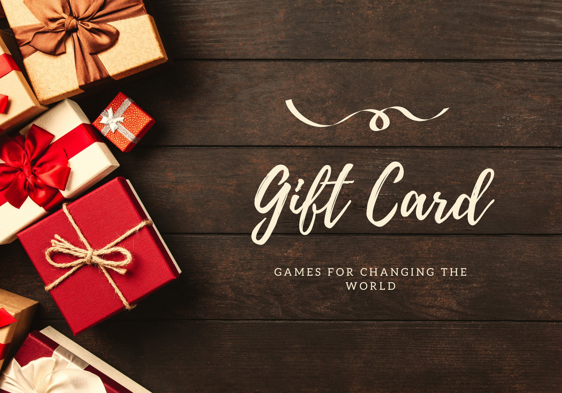 Gift Card: Games for Changing The World