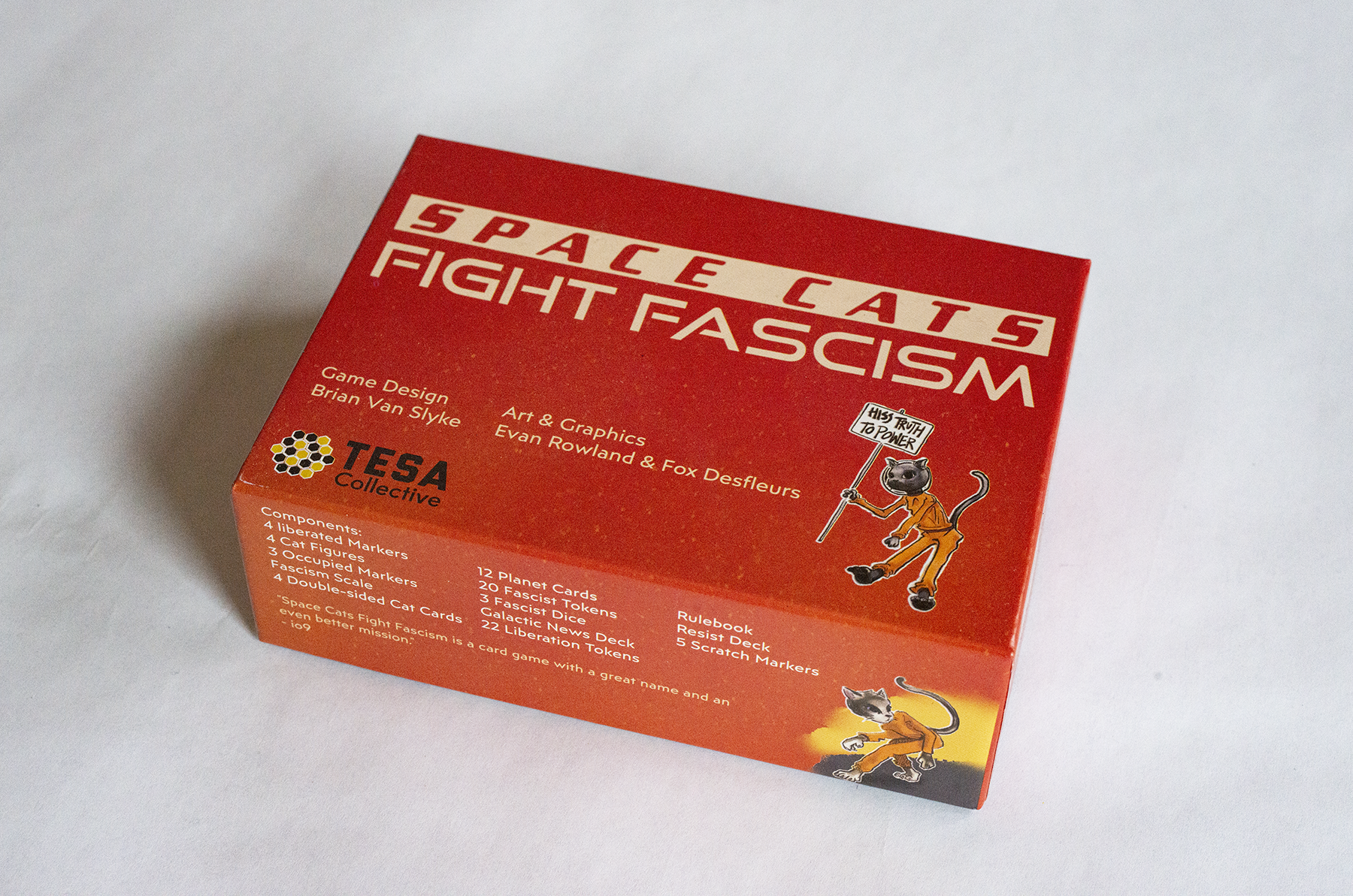 Space Cats Fight Fascism: The Board Game